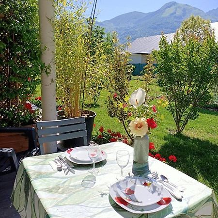 Ferienwohnung Le Balcon Des Cimes Adast Exterior foto