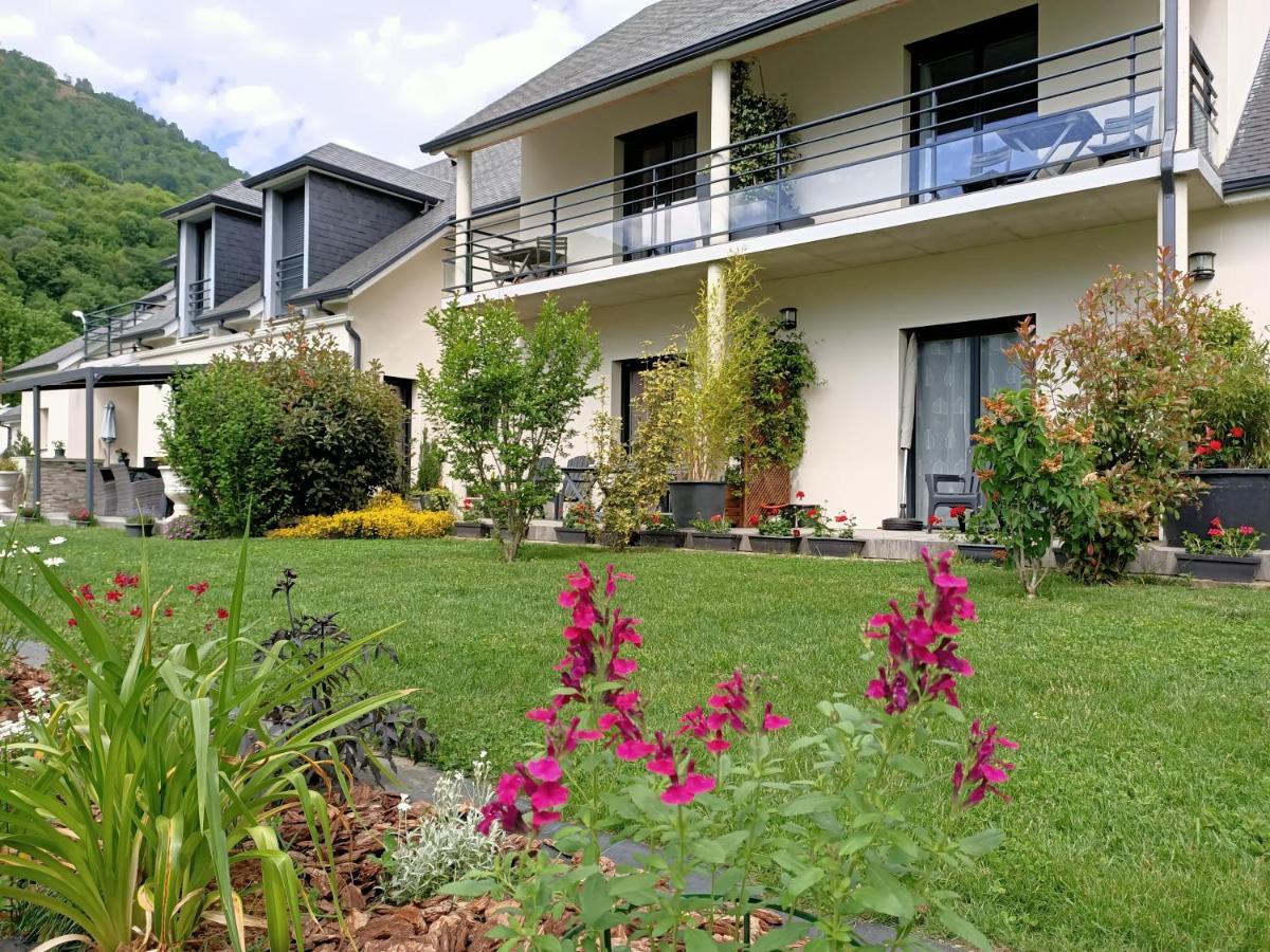Ferienwohnung Le Balcon Des Cimes Adast Exterior foto