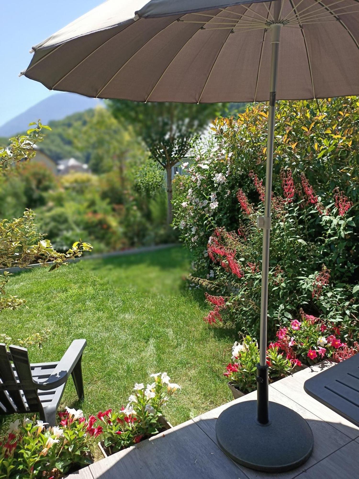 Ferienwohnung Le Balcon Des Cimes Adast Exterior foto